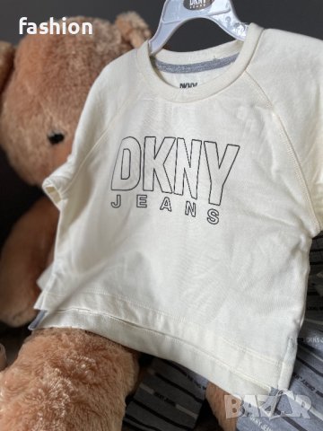 Бебешки оригинален комплект за момиче DKNY, снимка 4 - Комплекти за бебе - 39849795