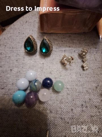 сет бижута и естествени камъни, снимка 5 - Бижутерийни комплекти - 52126858
