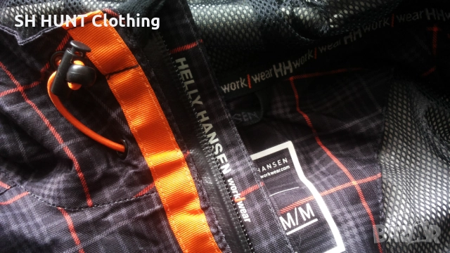 HELLY HANSEN Helly Tech Work Waterproof Jacket размер М работно яке водонепромокаемо W4-142, снимка 12 - Якета - 51982454