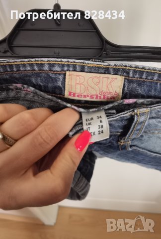 Къси дънки Bershka, снимка 3 - Къси панталони и бермуди - 37238538