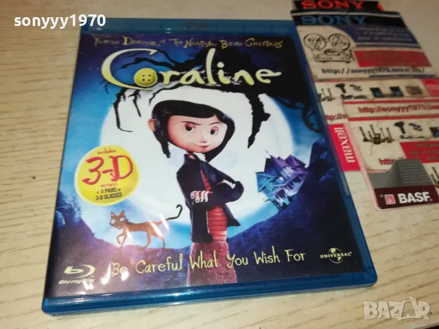 CORALINE BLU-RAY DISC 0105250812, снимка 10 - Blu-Ray филми - 50104387