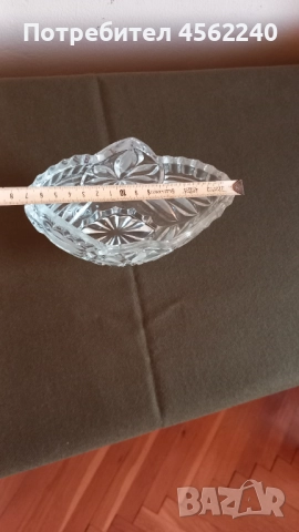 Кристална бонбониера, снимка 4 - Други ценни предмети - 52174297