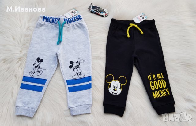 Долнище Мики Маус 12-18 месеца, снимка 5 - Панталони и долнища за бебе - 32979206
