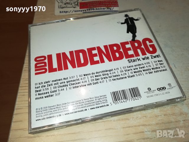 UDO LINDENBERG CD-ВНОС ГЕРМАНИЯ 2511231856, снимка 6 - CD дискове - 43146076