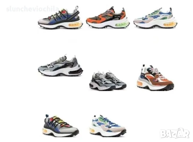 Dsquared2 sneakers men обувки маратонки Dsquared 43 44, снимка 6 - Маратонки - 47507260