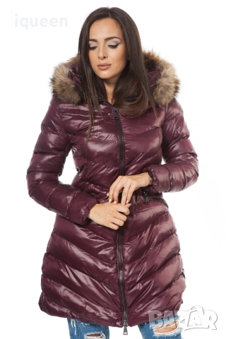 Яке с естествен косъм лисица