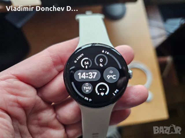 Продавам смарт часовник Google Pixel Watch 3 - 45mm , снимка 7 - Смарт гривни - 53271439