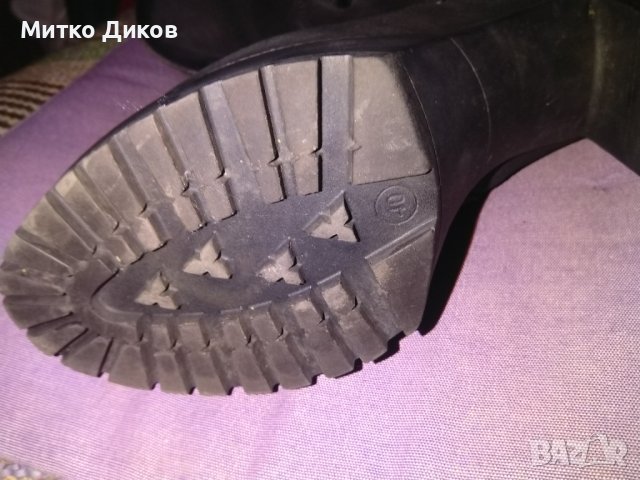 Carlo fabiani маркови женски кубинки естествена кожа висок ток 10см-размер №40 стелка 255мм, снимка 7 - Дамски обувки на ток - 39435561