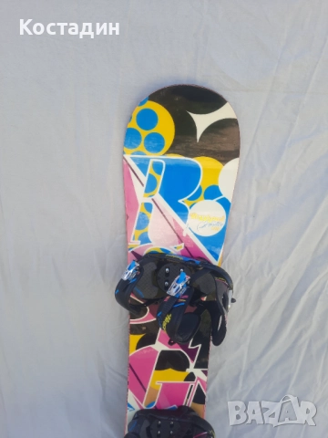Сноуборд Rossignol Justice 149см. с автомати, снимка 2 - Зимни спортове - 52163388