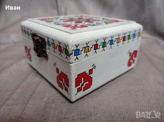 Кутийка с народна шевица, снимка 3 - Подаръци за жени - 43255640