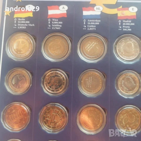 12 Евро сета от (1 цент - 2 Евро), Евро монети, Euro Coins , снимка 5 - Нумизматика и бонистика - 51275408