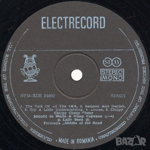 MIDDLE OF THE ROAD, снимка 4 - Грамофонни плочи - 28006097