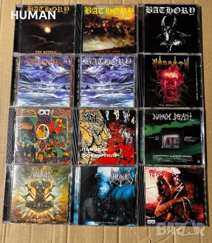 Bathory - Napalm Death  - Unleashed- Oppressor