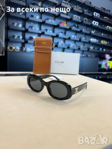 Celine Слънчеви Очила С UV400 Защита С ПОДАРЪК🎁Калъф - Налични Различни Цветове Код D1871, снимка 5 - Слънчеви и диоптрични очила - 49159362