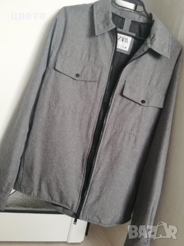 Мъжко сако зара, снимка 3 - Сака - 40200751