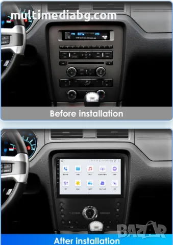 Ford Mustang 2010 - 2014 Мултимедия Навигация Android, снимка 2 - Аксесоари и консумативи - 50166189