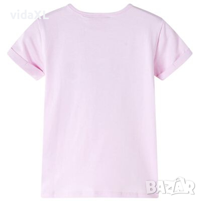 Детска тениска, нежно розово, 92(SKU:10599