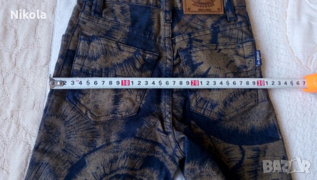 Детски дънков панталон , детски ластични дънки за момиченце Özbarıs, снимка 13 - Детски панталони и дънки - 28811427