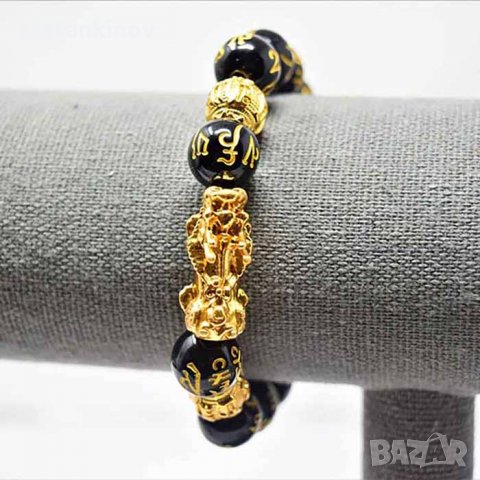 Фън Шуй гривна за богатство, щастие и късмет, унисекс, снимка 3 - Гривни - 36961283