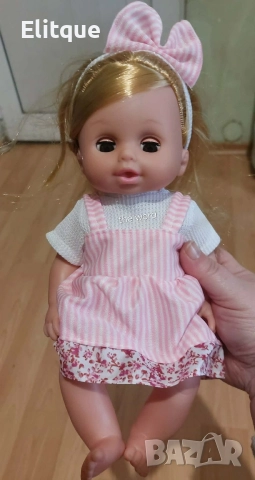 Говорещи бебета кукли 33 см – реалистична игра и българска реч, снимка 3 - Кукли - 52907972