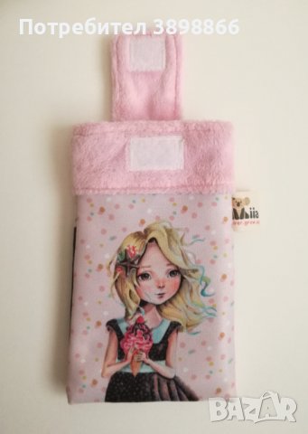 Калъф за телефон от плат - 2 бр., снимка 3 - Калъфи, кейсове - 43030836