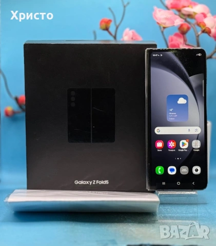 Samsung Galaxy Z Fold5, 12GB RAM, 256GB, 5G, Phantom Black, снимка 6 - Samsung - 53156763