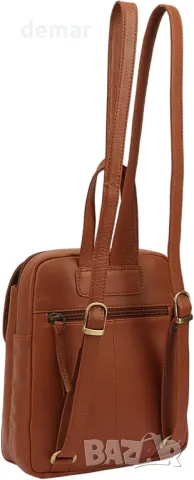 Раница Lloyd Baker Farit: Елегантна кожена раница със среден размер, снимка 6 - Раници - 49793846