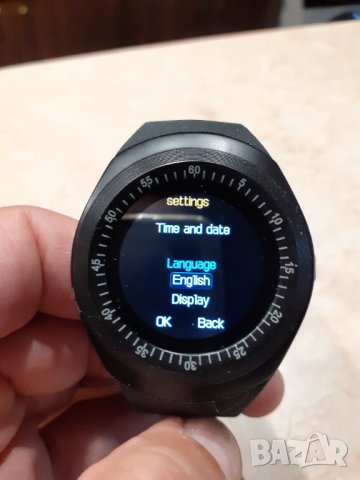 Продавам смарт часовник със слот за сим и карта памет, снимка 5 - Смарт гривни - 37838798