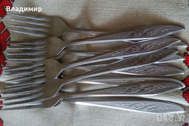Вилици - 20 см. с маркировка "Stainless steel Japan" - неръждаема стомана, снимка 1 - Прибори за хранене, готвене и сервиране - 28923011