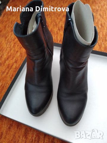 Боти от естествена кожа