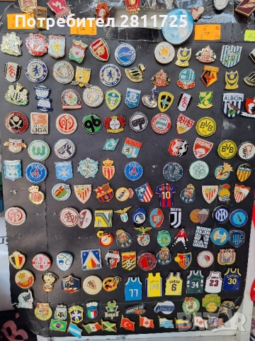Значки футболни отбори 