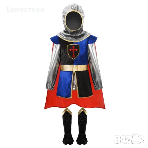 Детски рицарски костюм ReliBeauty за момчета и момичета, снимка 1