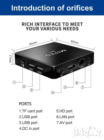 Конзола M8 Pro TV Game Box 4K HDMI 2.4G с Два Джойстика и дистанционно над 33 000 игри

, снимка 8 - Дистанционни - 48941111