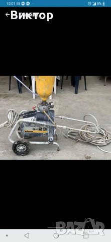 Wagner superfinish 23 бутална помпа за бои лакове, снимка 4 - Водни помпи - 51085314