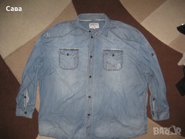 Риза REPLIKA JEANS  мъжка,6ХЛ, снимка 2 - Ризи - 39556726