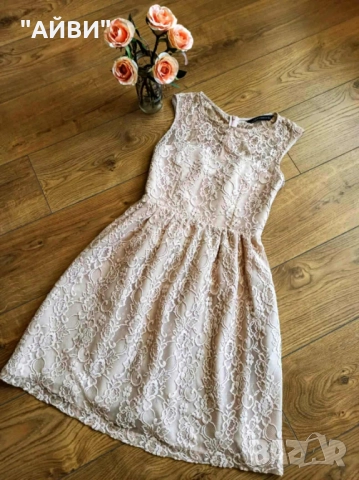 ZARA дамска нежна рокля, снимка 3 - Рокли - 52187861
