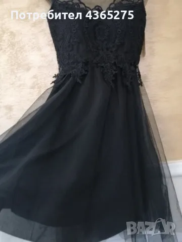 Специално за вас Дами 🥰🥰нежно розово и класическо черно🥰🥰елегантна рокля с богата бродерия
, снимка 4 - Рокли - 49384520