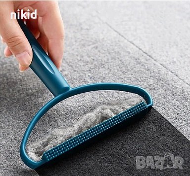 Четка уред за пилинг на дрехи почистване обиране на косми мъх мъхчета пъпулки бобчета