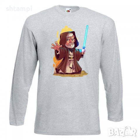 Мъжка тениска Star Wars Obi Wan Star Wars Игра,Изненада,Подарък,Геймър, , снимка 10 - Тениски - 36809580
