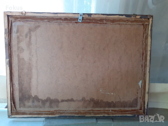 ПРЕКРАСЕН СТАР ГОБЛЕН С ВЪЛНЕНИ КОНЦИ НА ЛОВНА ТЕМАТИКА, снимка 9 - Антикварни и старинни предмети - 53517160