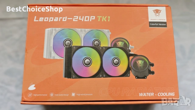 TZMRIT TK1 RGB AIO Водно охлаждане на CPU 240mm – За Intel/AMD