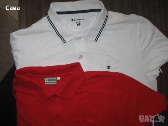 Блузи CHAMPION, LOTTO   мъжки,Л и ХЛ, снимка 1 - Тениски - 33608987