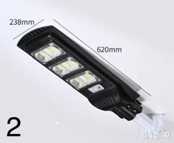 LED лампа със скоба и дистанционно управление IP67, снимка 5 - Други - 52861426