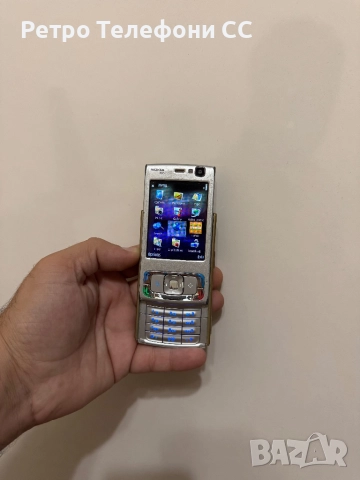 Nokia n95 Англ меню Сив Silver