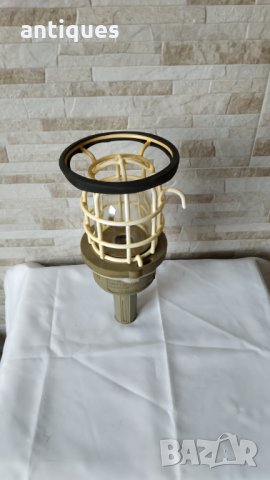 Индустриална подвижна лампа (влагозащитена и взривозащитена) - Made in GDR, снимка 3 - Други машини и части - 34840477