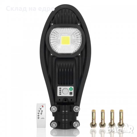 LED Соларна улична лампа 90W/180W/270W с датчик за движение лампи, снимка 3 - Лед осветление - 28340708