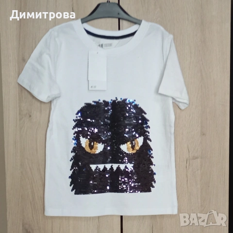 Чисто нови тениски за момче размер 128см, снимка 2 - Детски тениски и потници - 53450404