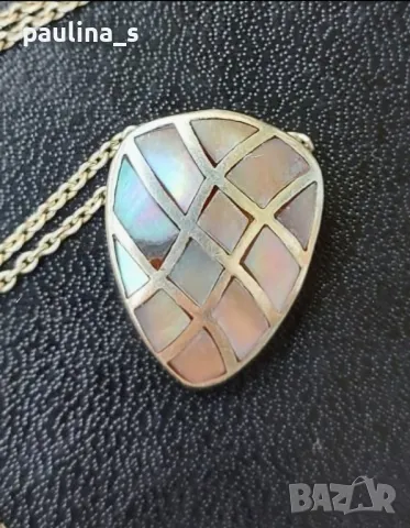 Два броя / Винтидж / Руски сребърен медальон / висулка / проба 925  , снимка 11 - Колиета, медальони, синджири - 26738943