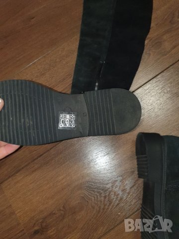 Ботуши ест.кожа/велур, снимка 11 - Дамски ботуши - 30537687