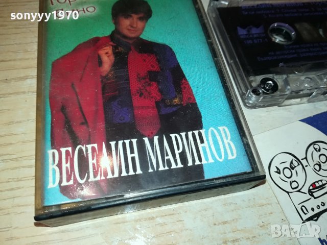 ВЕСЕЛИН МАРИНОВ-ОРИГИНАЛНА КАСЕТА 2701241836, снимка 3 - Аудио касети - 44003579